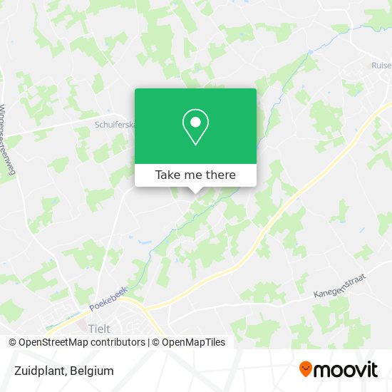 Zuidplant map