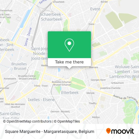 Square Marguerite - Margaretasquare plan