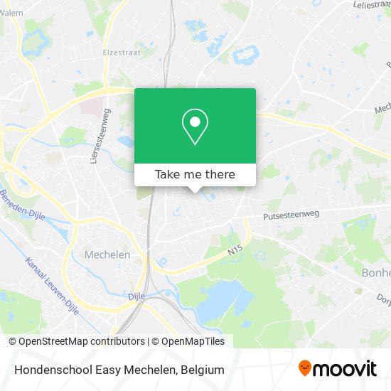 Hondenschool Easy Mechelen plan