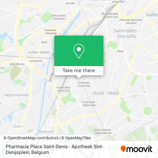 Pharmacie Place Saint-Denis - Apotheek Sint-Denijsplein map