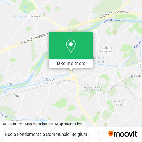 École Fondamentale Communale plan
