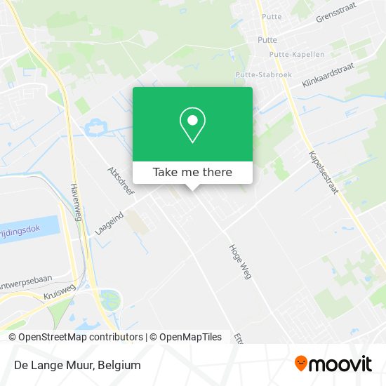 De Lange Muur map