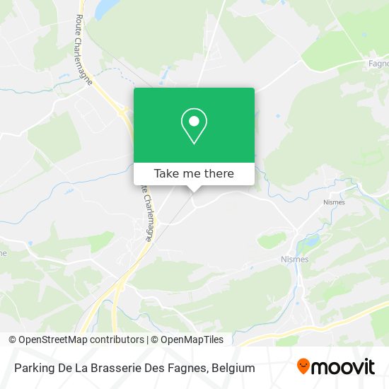 Parking De La Brasserie Des Fagnes map