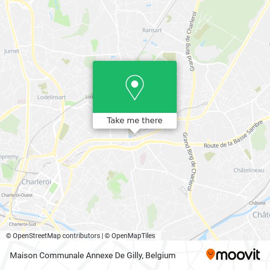 Maison Communale Annexe De Gilly map