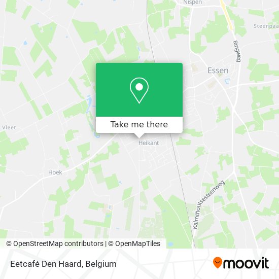 Eetcafé Den Haard map