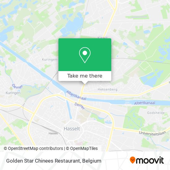 Golden Star Chinees Restaurant plan