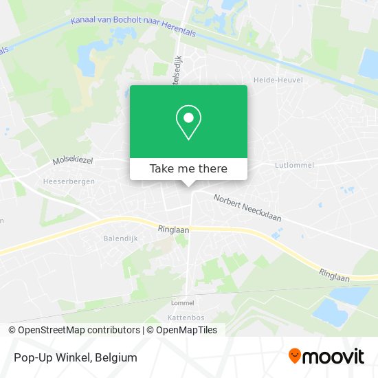 Pop-Up Winkel map