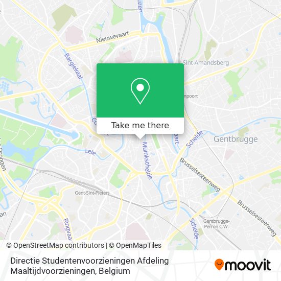 Directie Studentenvoorzieningen Afdeling Maaltijdvoorzieningen map