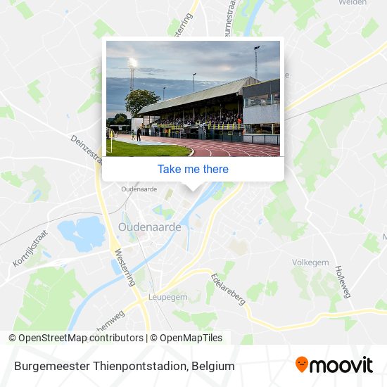 Burgemeester Thienpontstadion map