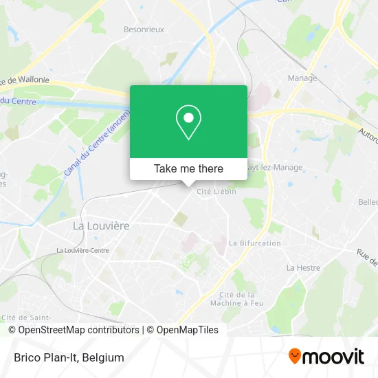 Brico Plan-It map
