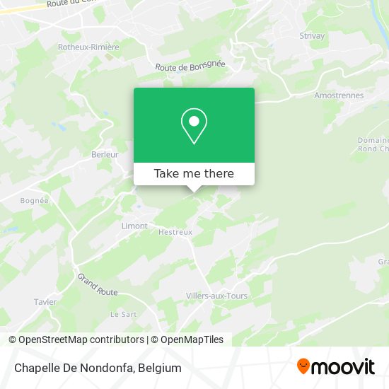 Chapelle De Nondonfa map