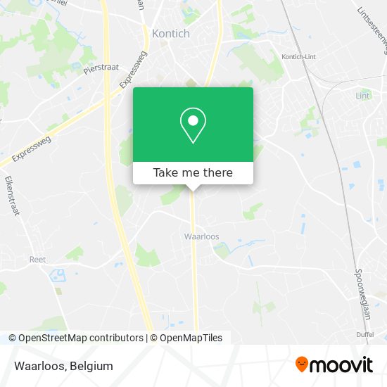 Waarloos map