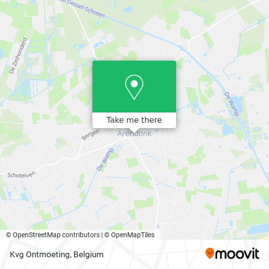 Kvg Ontmoeting map