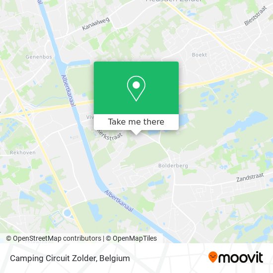 Camping Circuit Zolder map