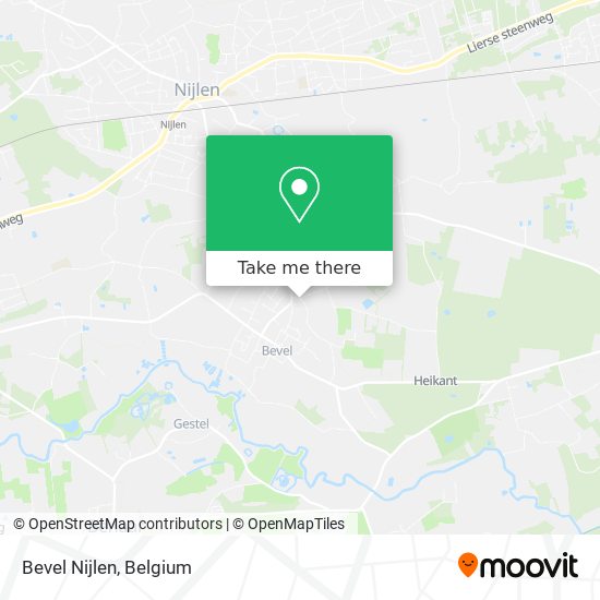 Bevel Nijlen map