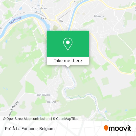 Pré À La Fontaine map