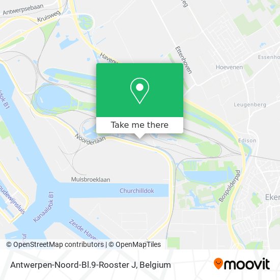 Antwerpen-Noord-Bl.9-Rooster J plan