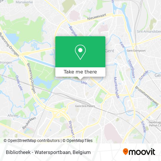 Bibliotheek - Watersportbaan plan