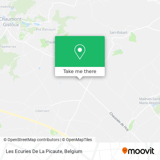 Les Ecuries De La Picaute map