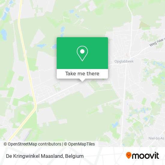 De Kringwinkel Maasland map