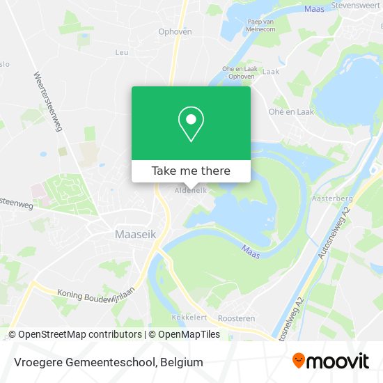 Vroegere Gemeenteschool plan