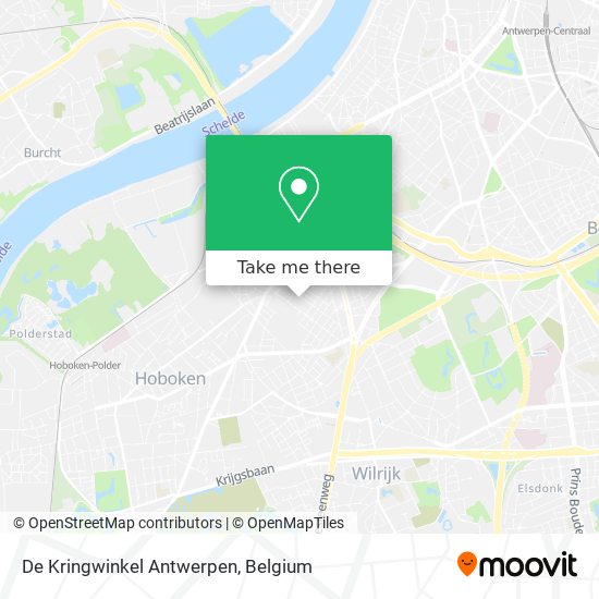 De Kringwinkel Antwerpen plan