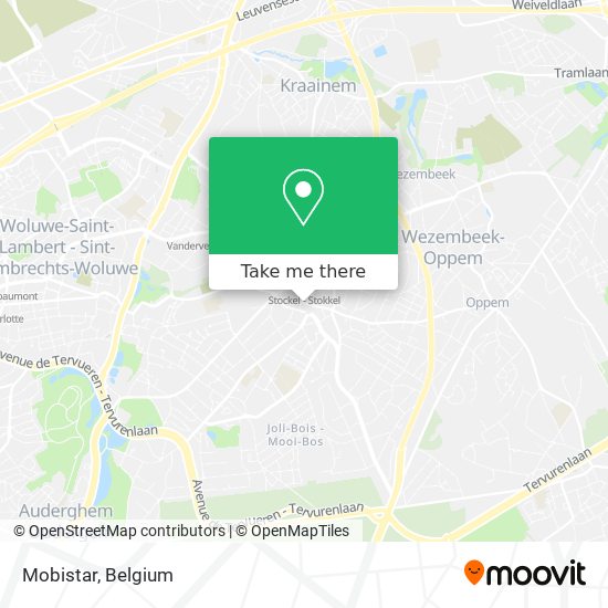 Mobistar map