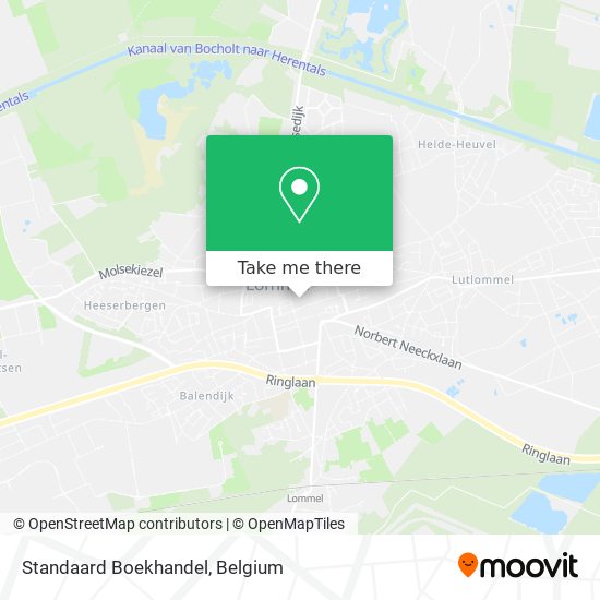 Standaard Boekhandel map