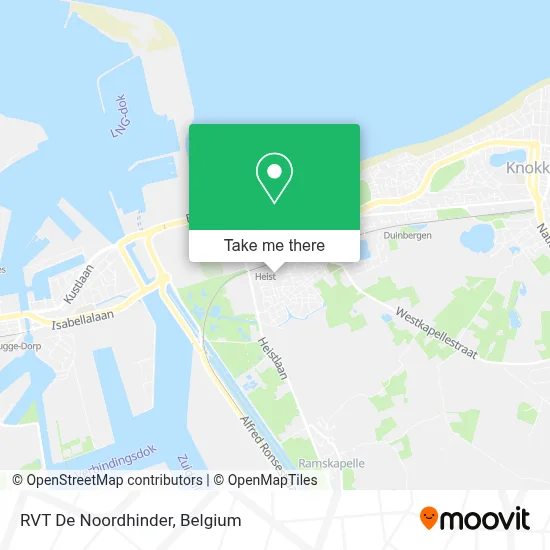 RVT De Noordhinder map