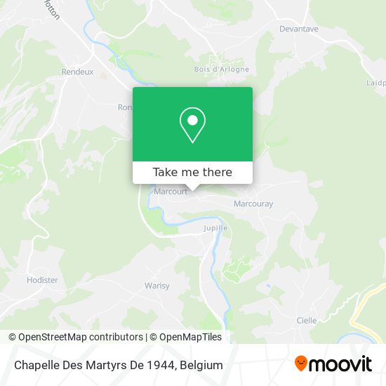 Chapelle Des Martyrs De 1944 map