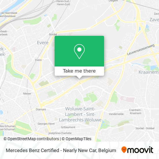 Mercedes Benz Certified - Nearly New Car map