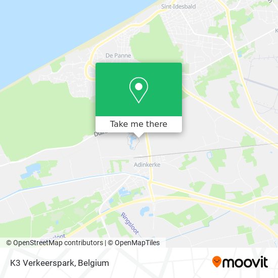 K3 Verkeerspark map