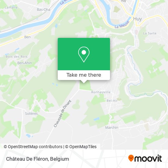 Château De Fléron map
