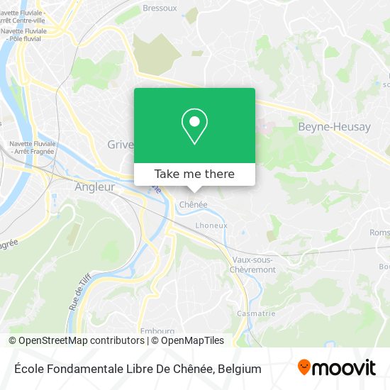 École Fondamentale Libre De Chênée map