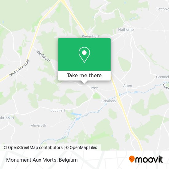 Monument Aux Morts map