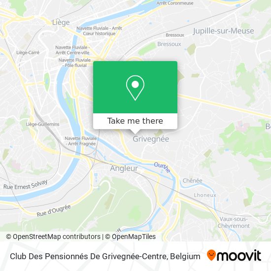 Club Des Pensionnés De Grivegnée-Centre map