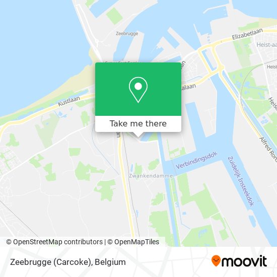 Zeebrugge (Carcoke) map