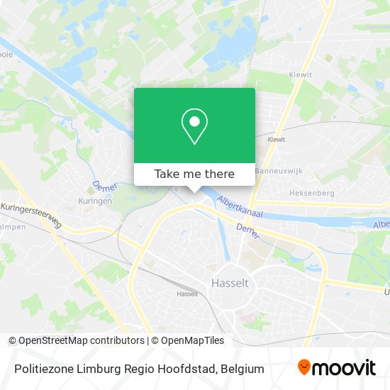 Politiezone Limburg Regio Hoofdstad plan