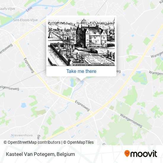 Kasteel Van Potegem plan