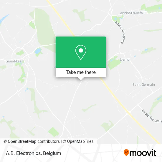 A.B. Electronics map