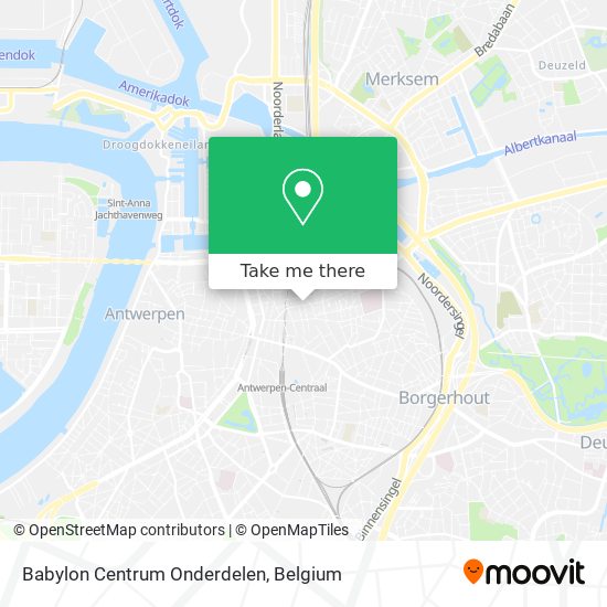 Babylon Centrum Onderdelen map