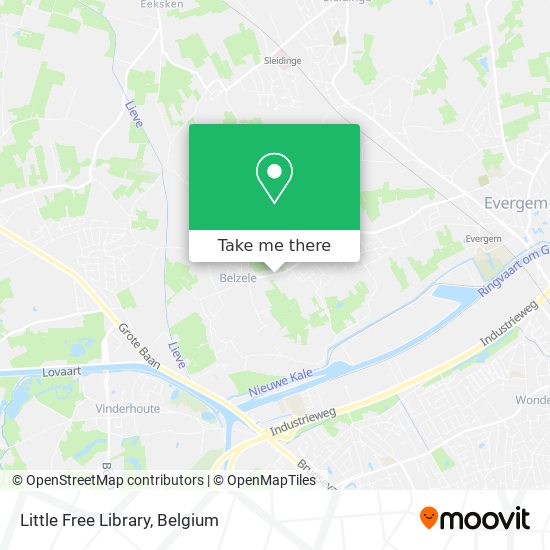 Little Free Library map