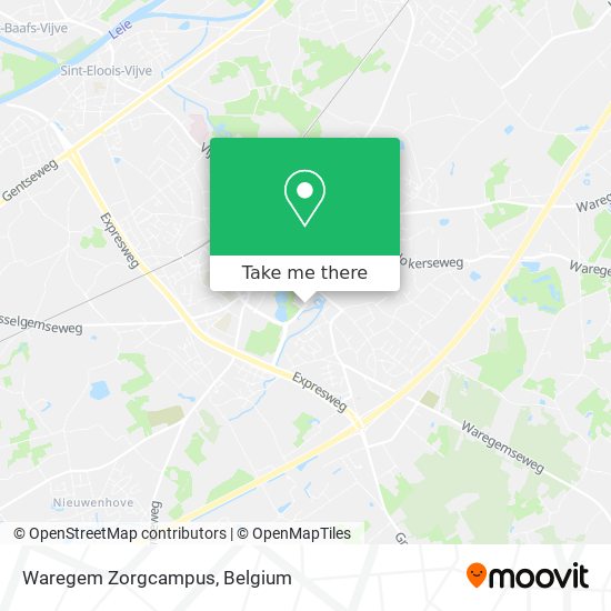 Waregem Zorgcampus plan