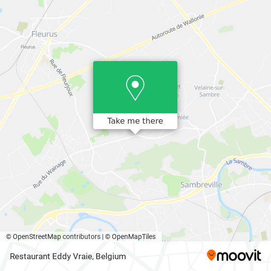 Restaurant Eddy Vraie map