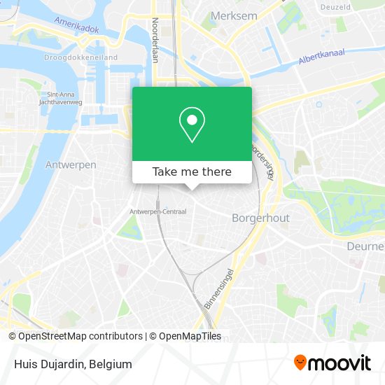 Huis Dujardin map