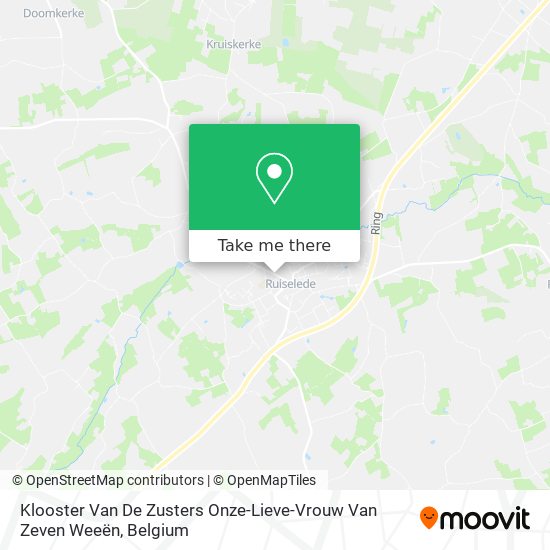 Klooster Van De Zusters Onze-Lieve-Vrouw Van Zeven Weeën map