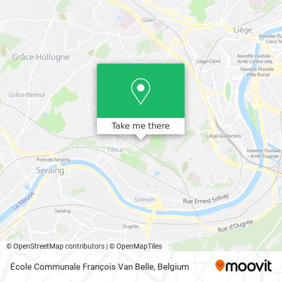 École Communale François Van Belle map