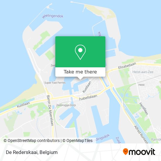 De Rederskaai map