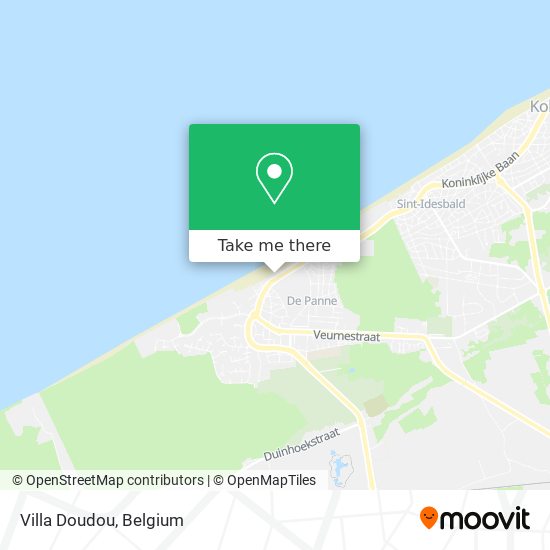 Villa Doudou map