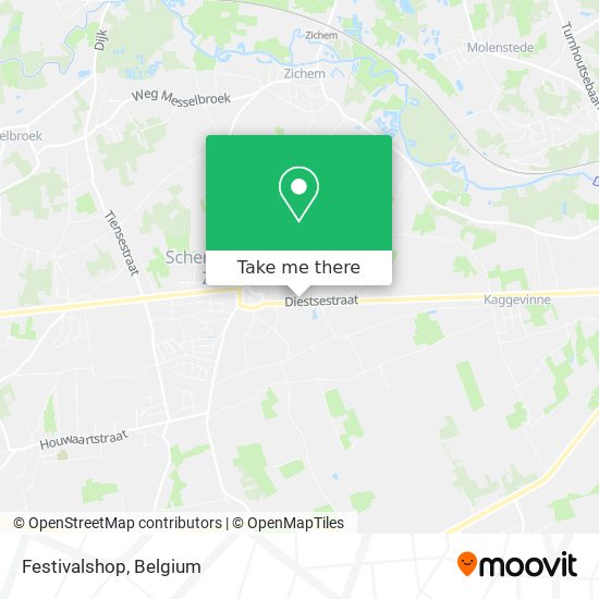 Festivalshop map